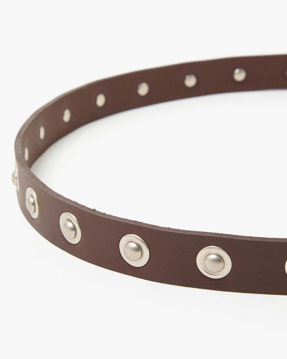 STUDDED BELT COW LEATHER