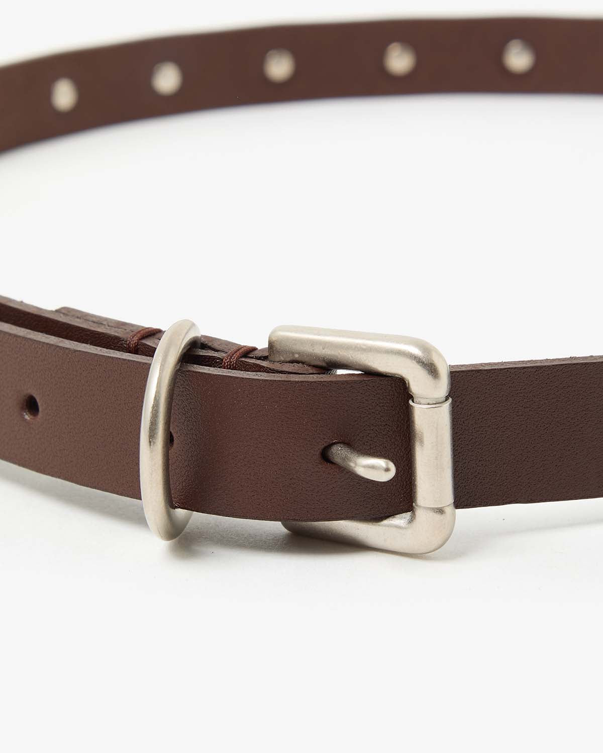 STUDDED BELT COW LEATHER