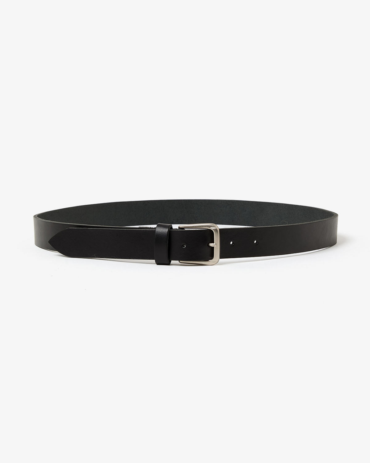 BUCKLE BELT WIDE COW LEATHER