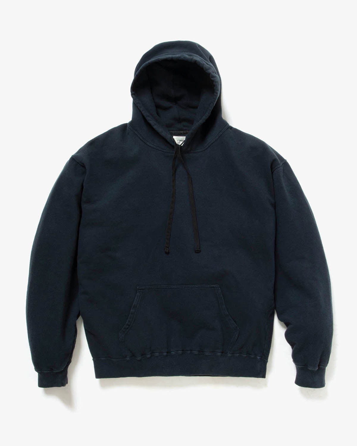 L/S HOODY COTTON SWEAT OVERDYED