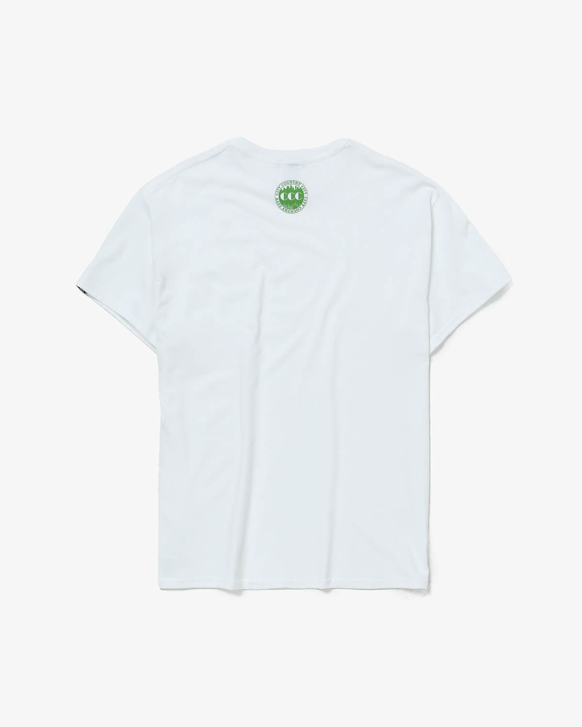 EMBROIDED LOGO POCKET TEE COTTON JERSEY by CITY COUNTRY CITY