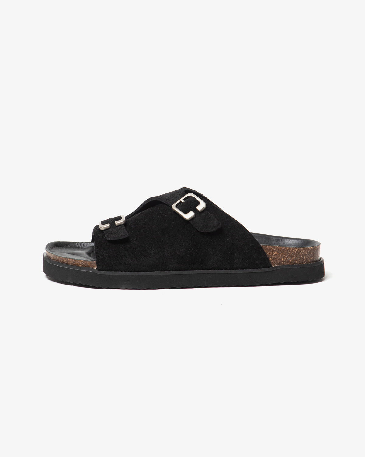 FULL SLIDE SANDALS COW SUEDE