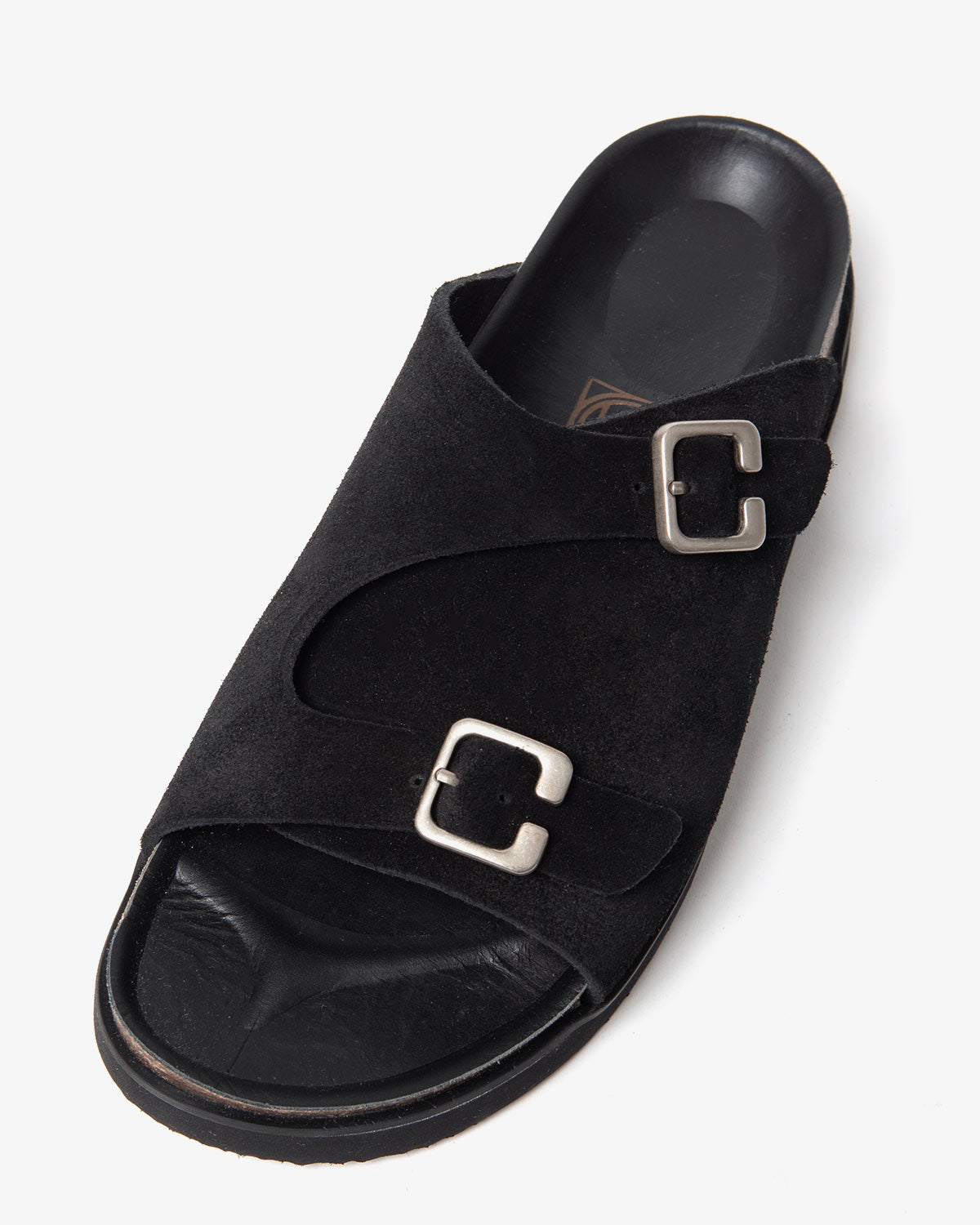 FULL SLIDE SANDALS COW SUEDE