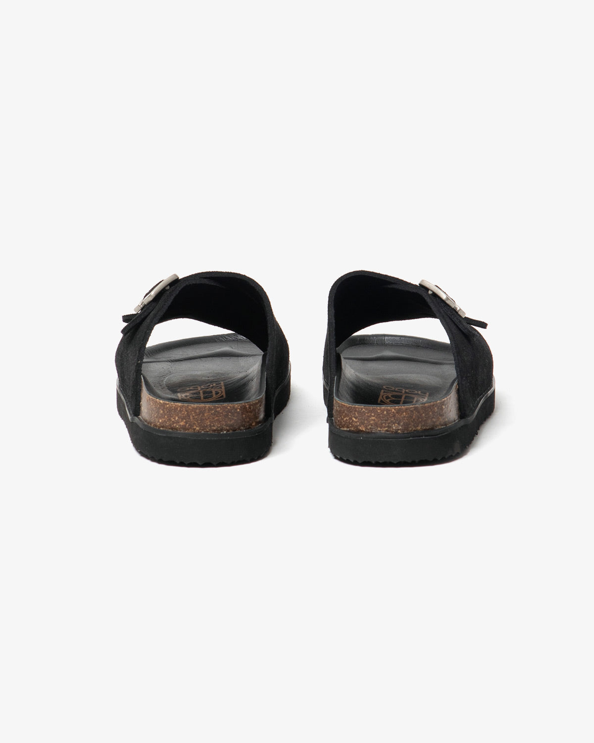 FULL SLIDE SANDALS COW SUEDE