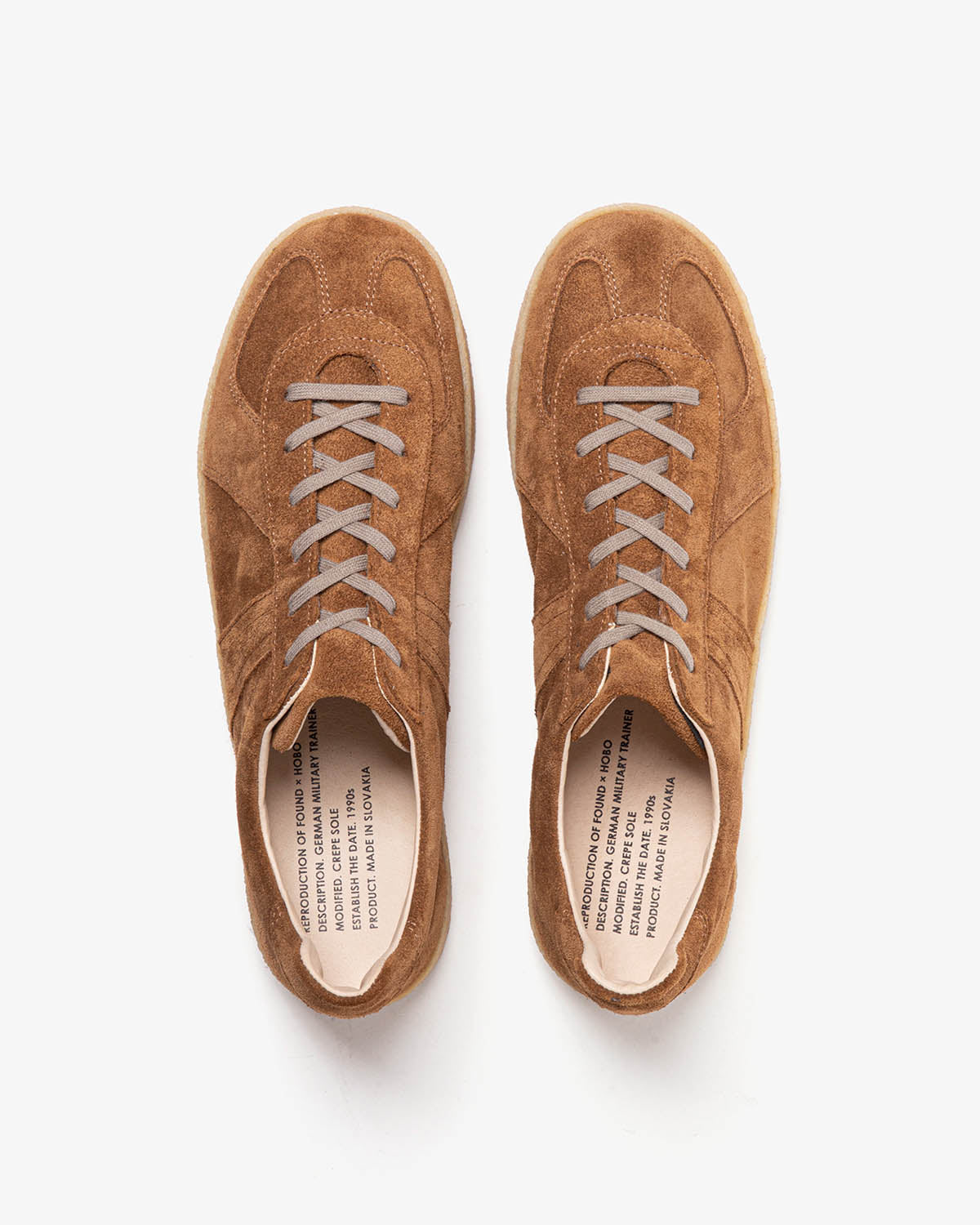 GERMAN TRAINER COW SUEDE by REPRODUCTION OF FOUND