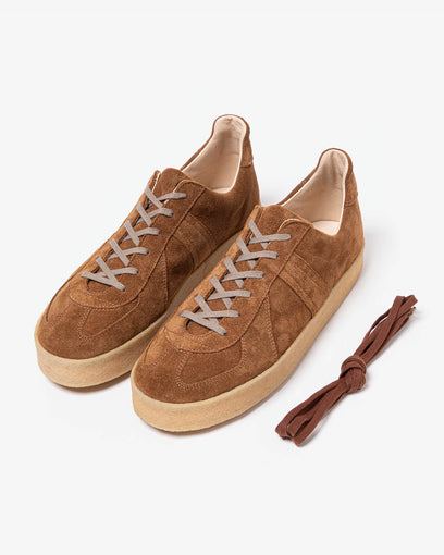 GERMAN TRAINER COW SUEDE by REPRODUCTION OF FOUND