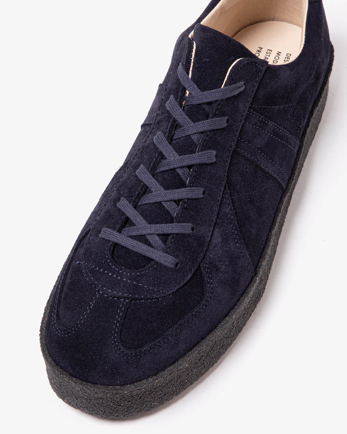 GERMAN TRAINER COW SUEDE by REPRODUCTION OF FOUND