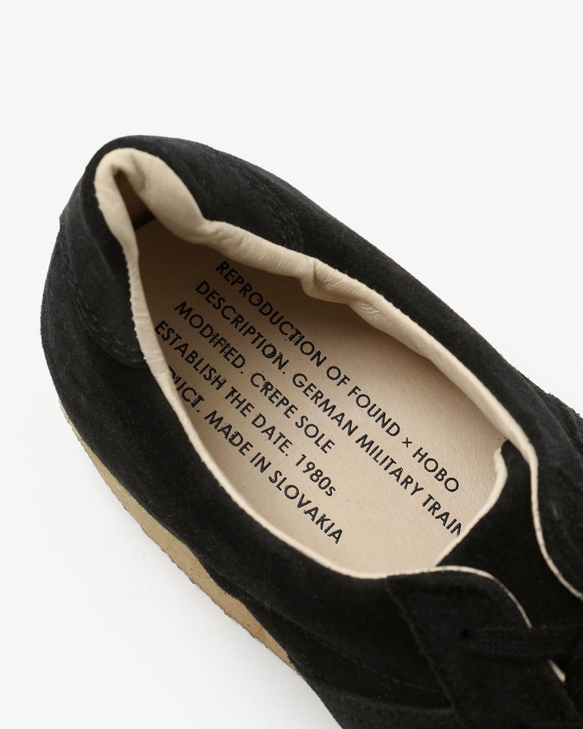 GERMAN TRAINER COW SUEDE by REPRODUCTION OF FOUND