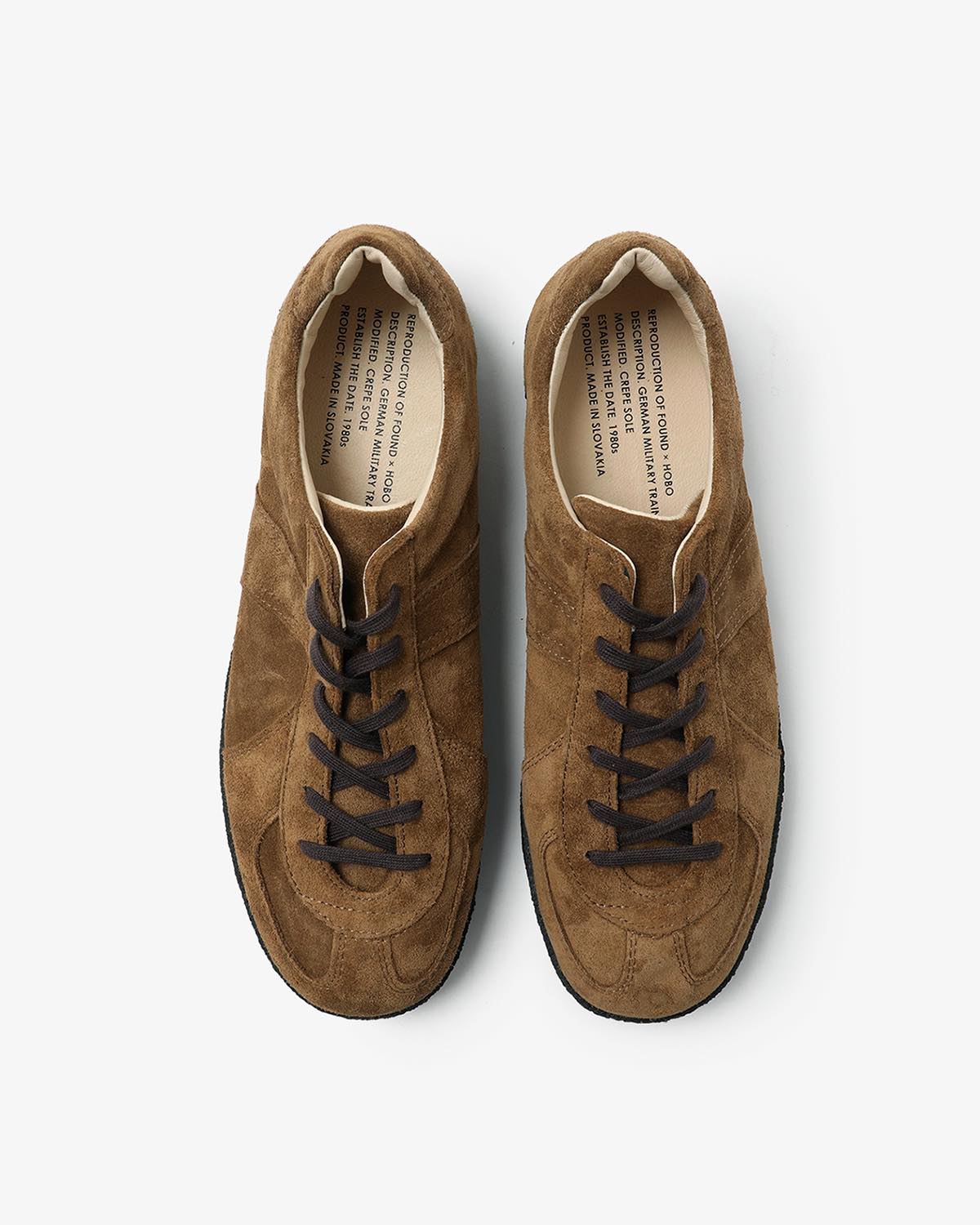 GERMAN TRAINER COW SUEDE by REPRODUCTION OF FOUND