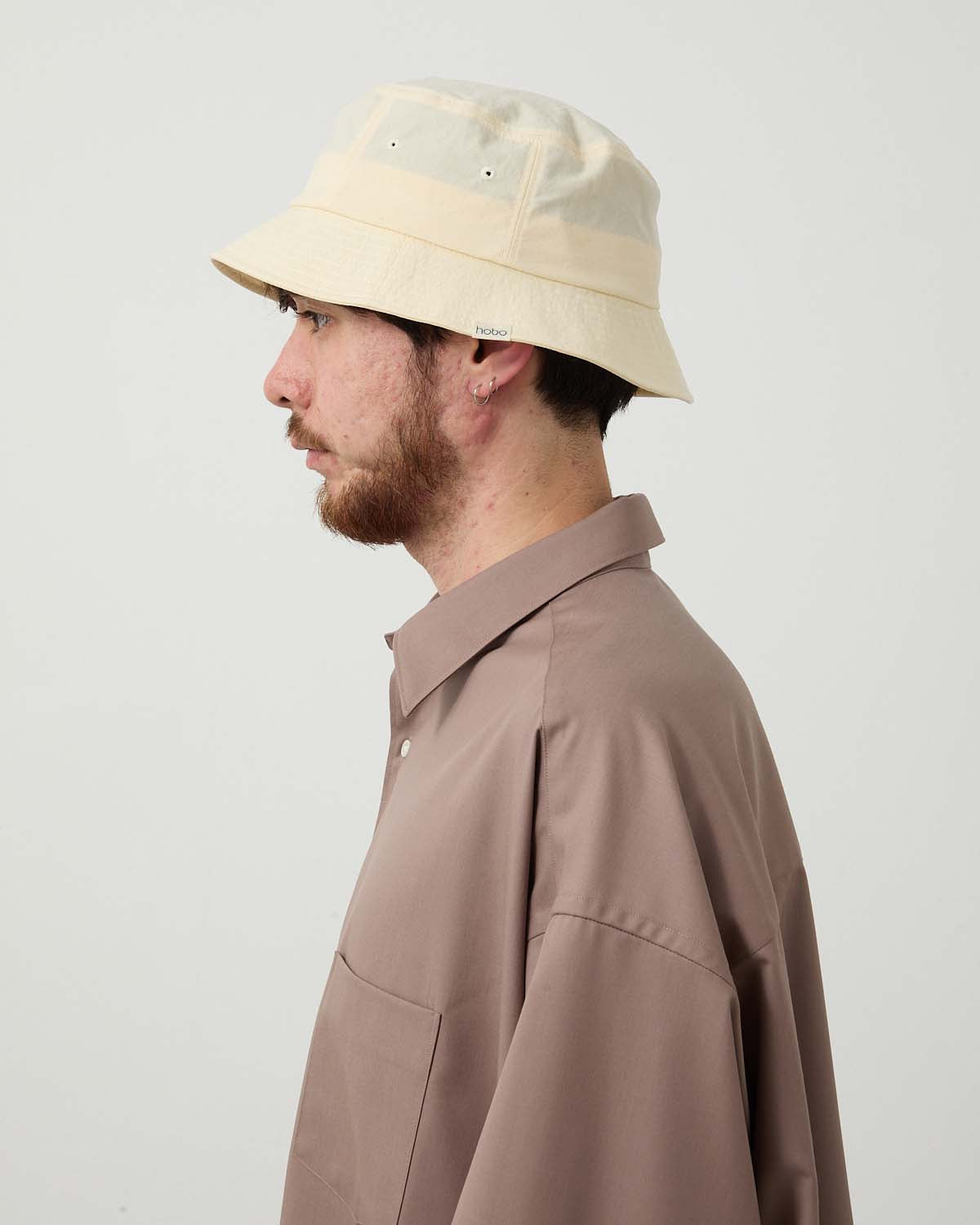 BUCKET HAT NYLON OXFORD ONIBEGIE® DYED