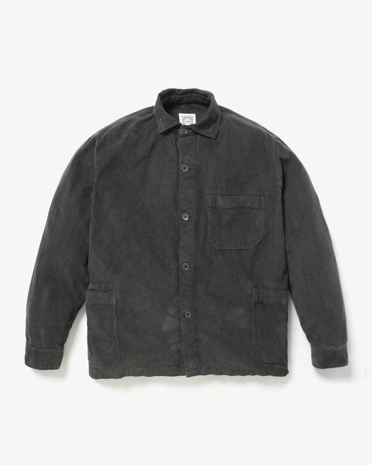 SIDE POCKET JACKET COTTON CORDUROY OVERDYED