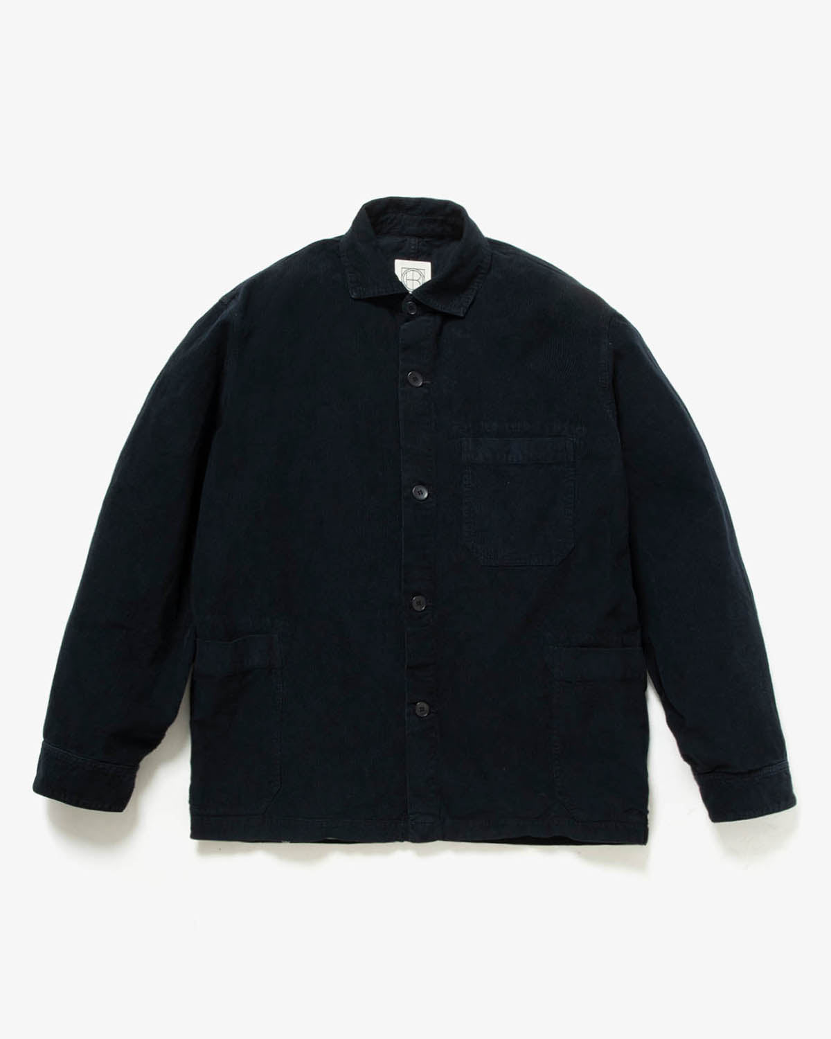 SIDE POCKET JACKET COTTON CORDUROY OVERDYED