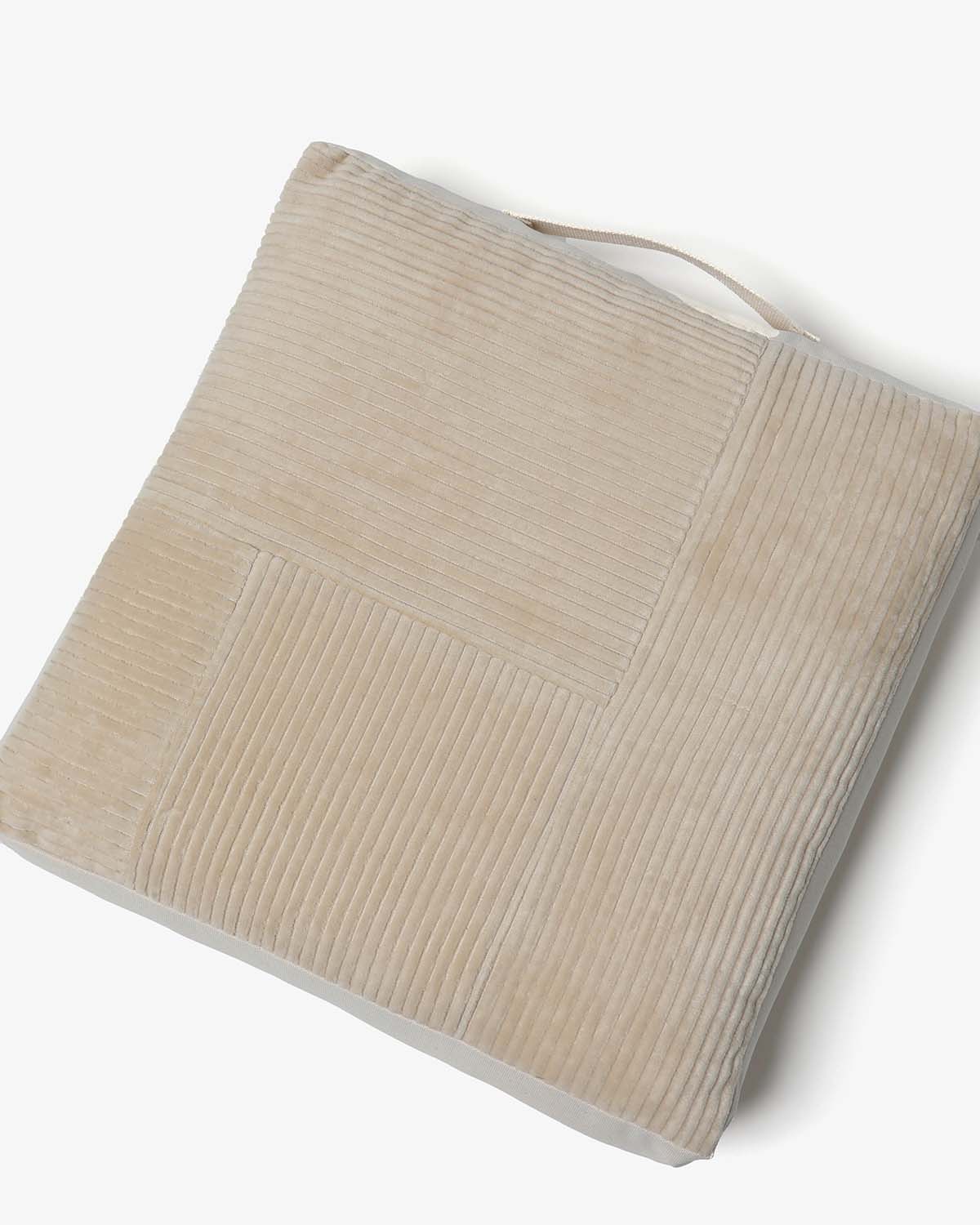 SQUARE CUSHION S COTTON CORDUROY