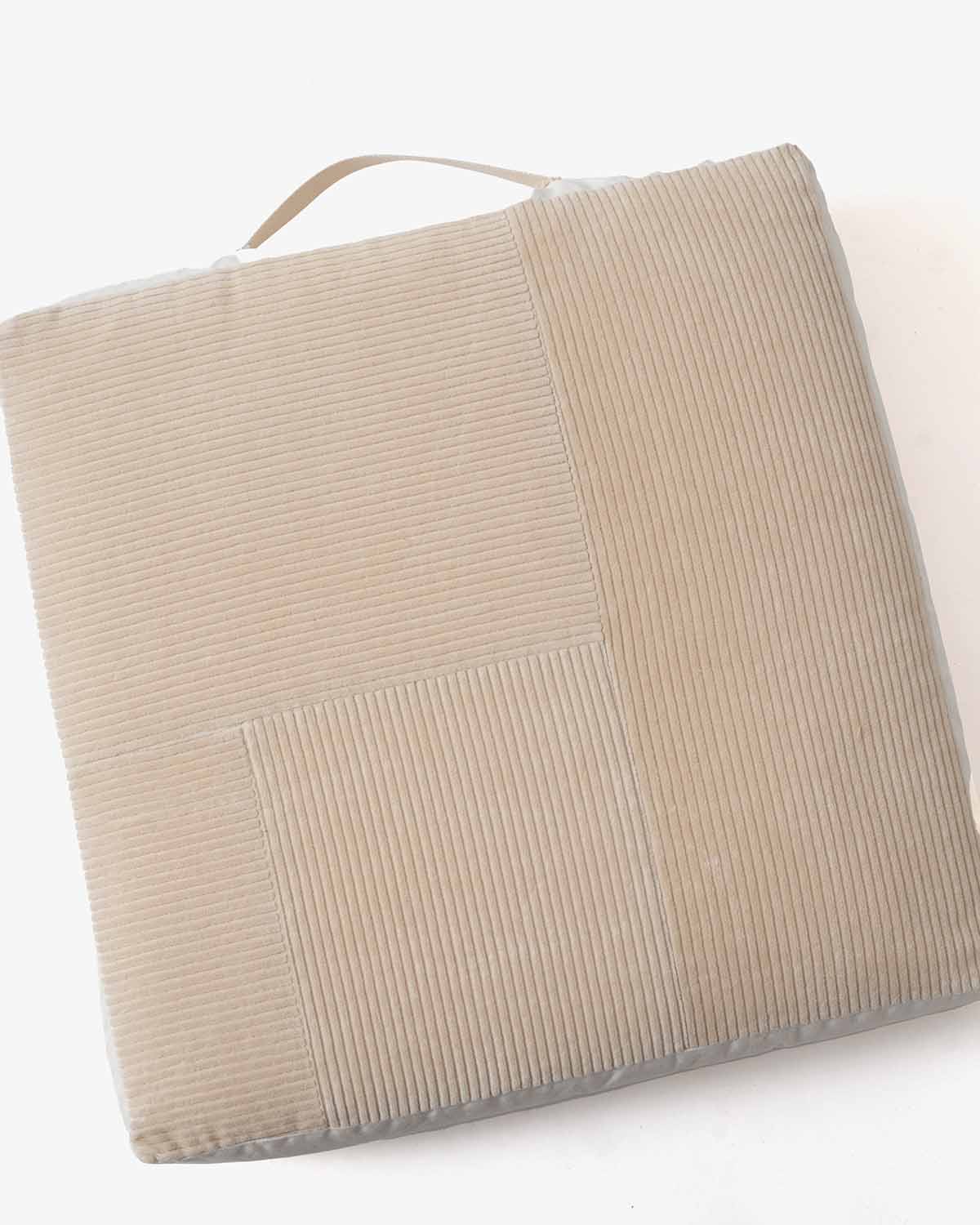 SQUARE CUSHION M COTTON CORDUROY