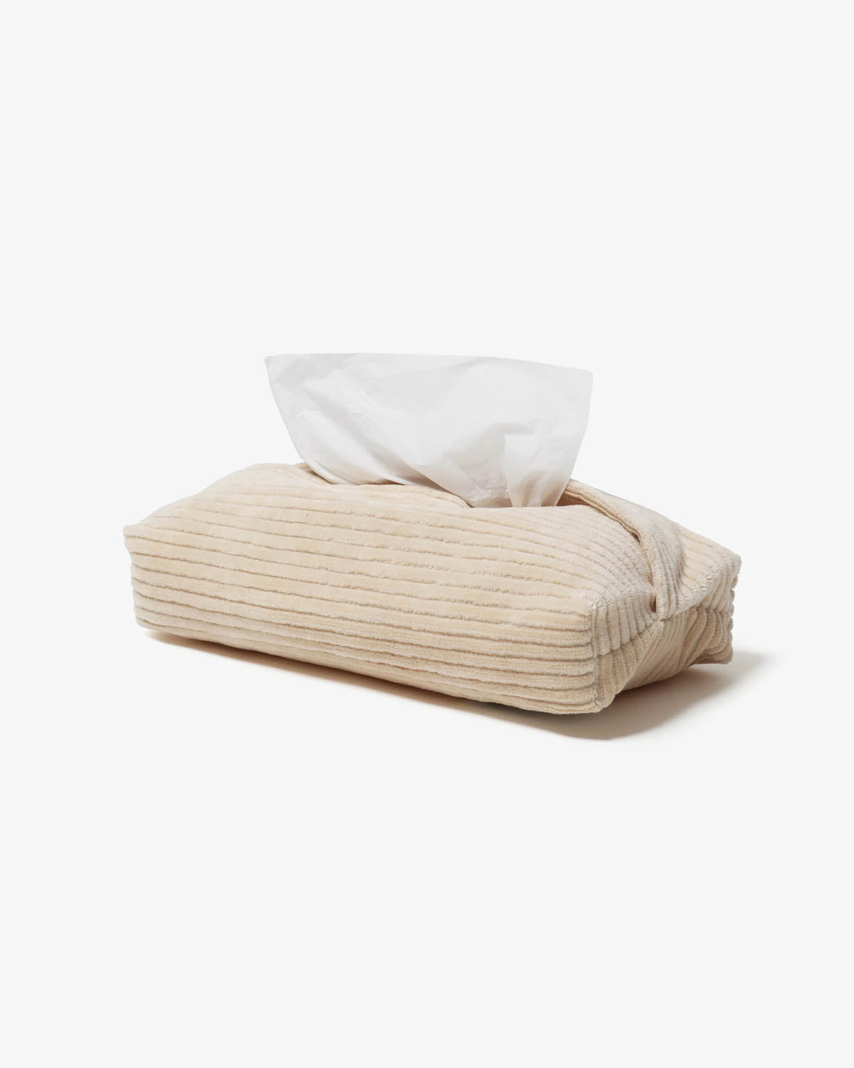 TISSUE HOLDER COTTON CORDUROY