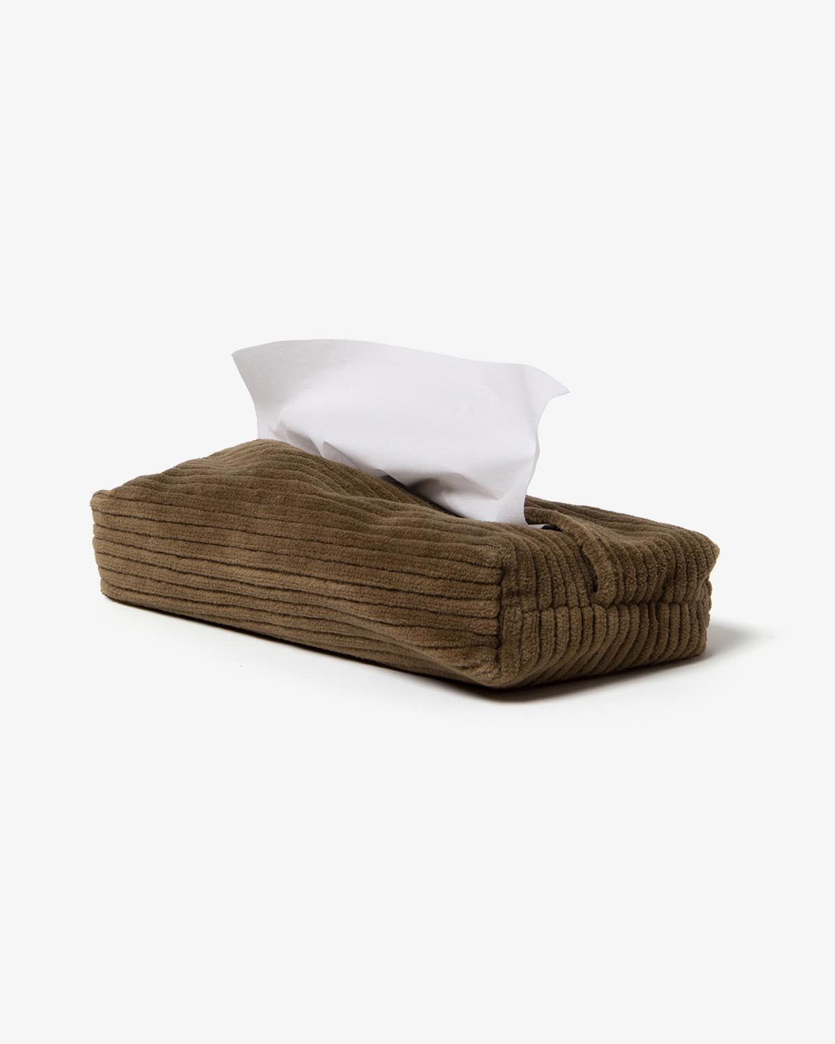 TISSUE HOLDER COTTON CORDUROY