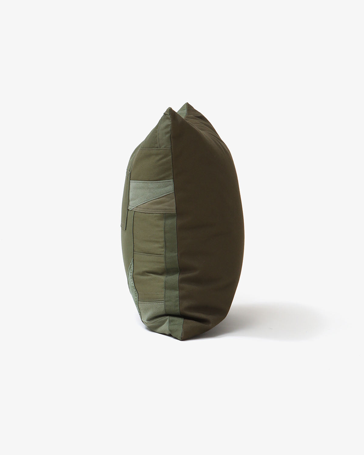 CUSHION S UPCYCLED PATCHWORK COTTON