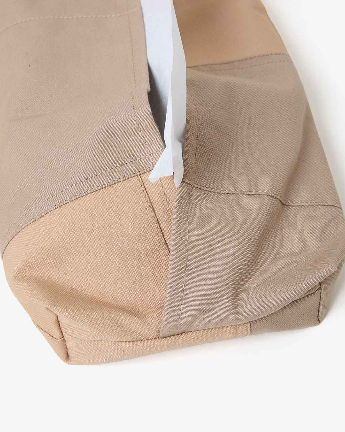 TISSUE HOLDER UPCYCLED PATCHWORK COTTON