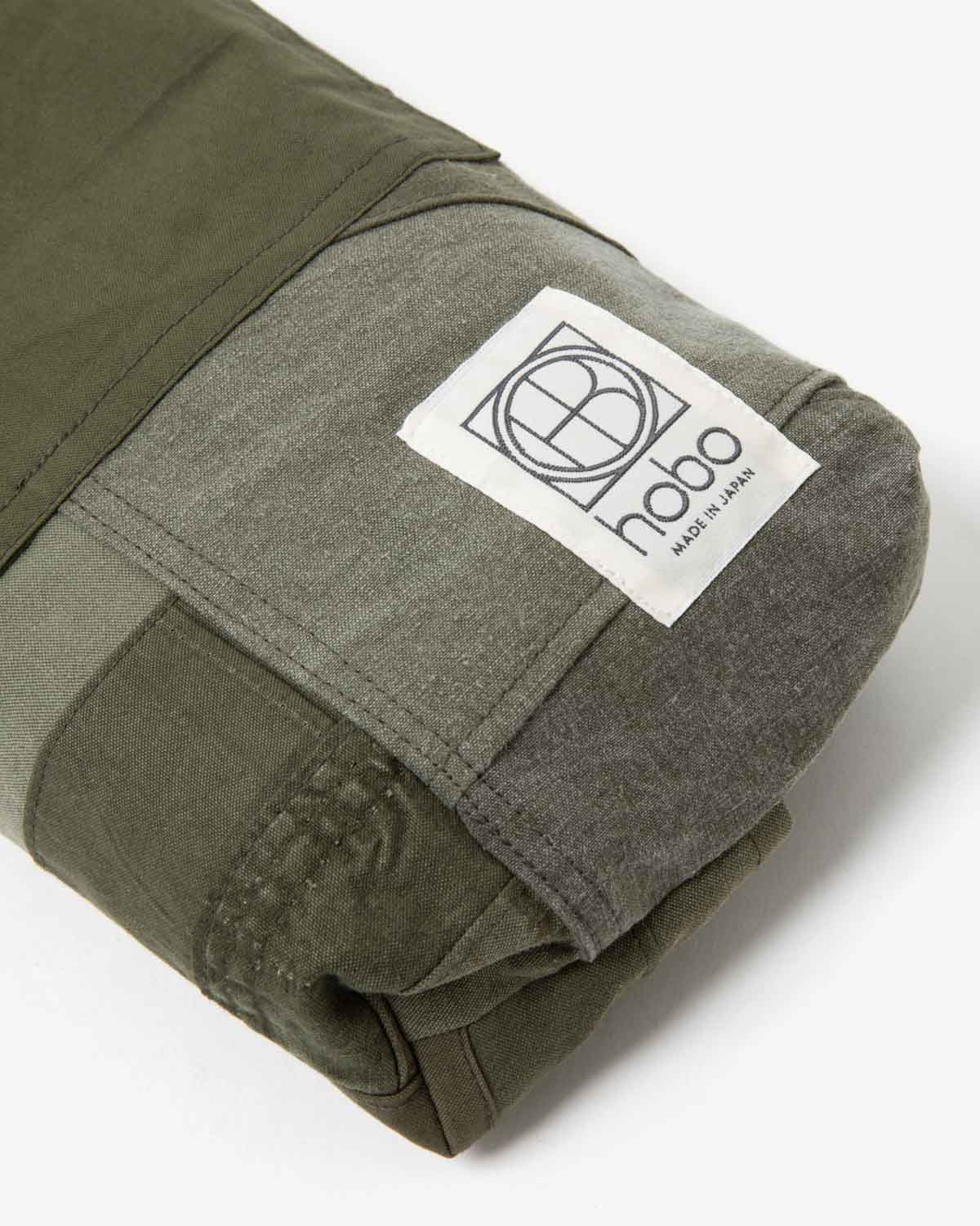 TISSUE HOLDER UPCYCLED PATCHWORK COTTON