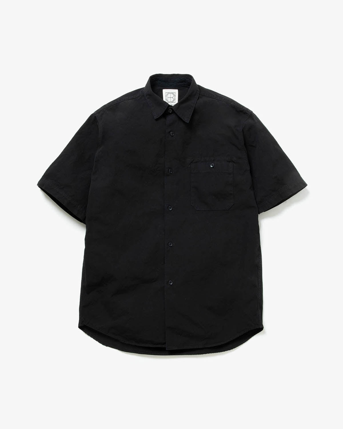 S/S SHIRT COTTON WEATHER CLOTH OVERDYED