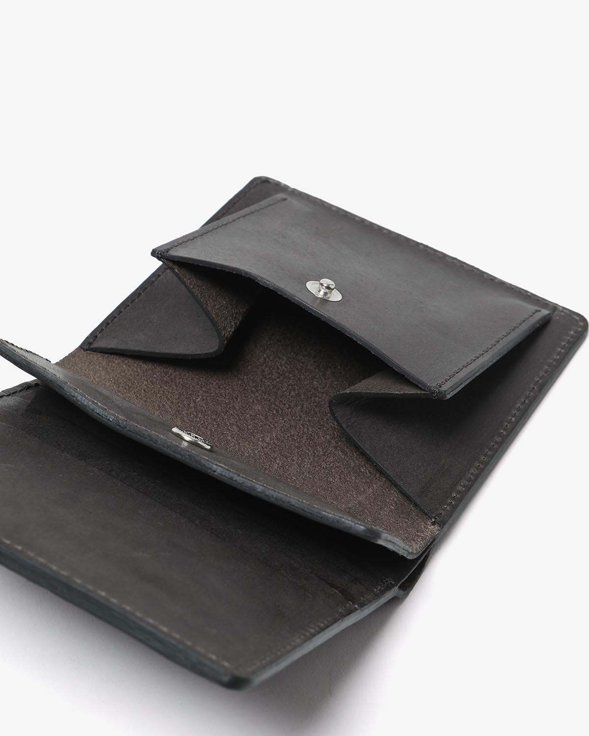 BIFOLD WALLET NUBUCK COW LEATHER