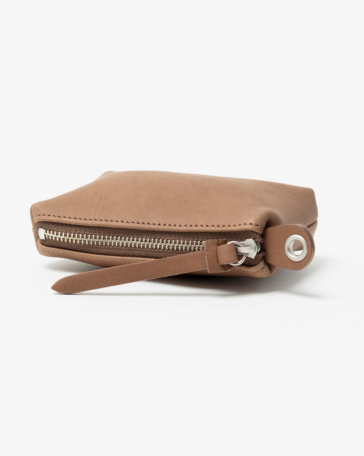 ZIP MINI POUCH COW LEATHER