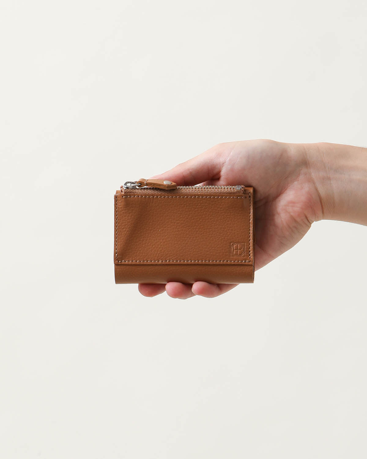 COMPACT WALLET SHRINK COW LEATHER