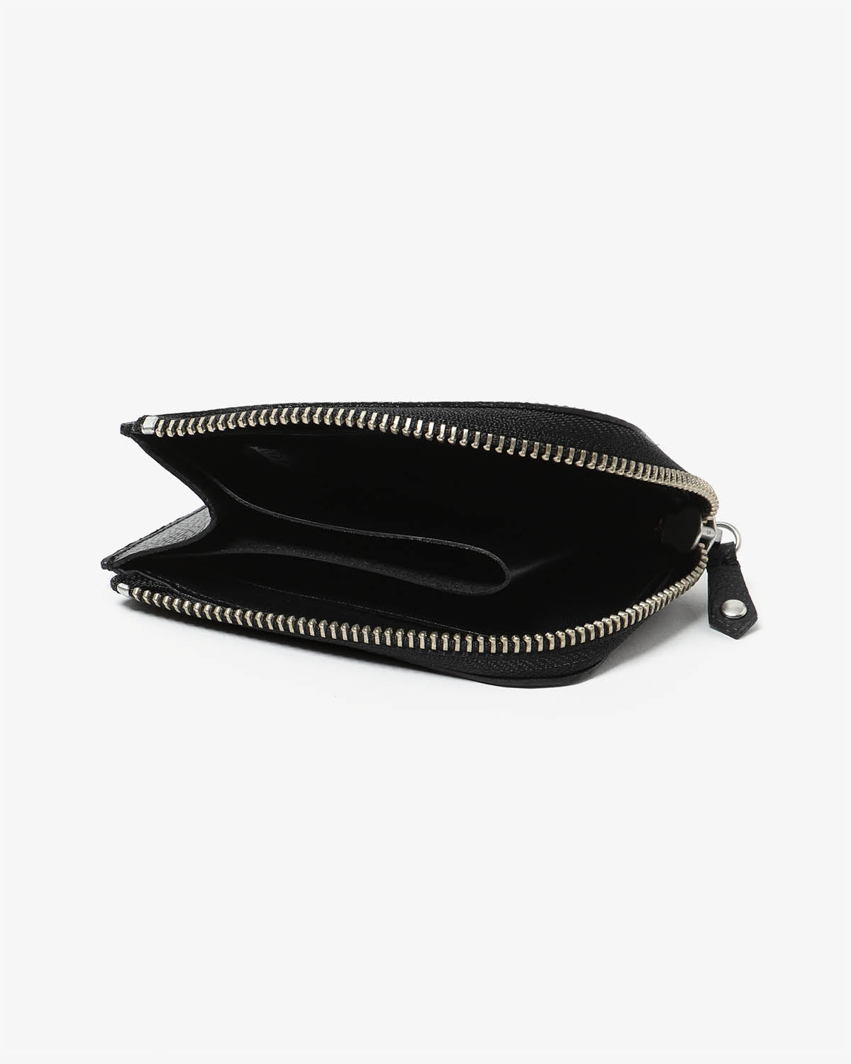 ZIP WALLET SHRINK COW LEATHER