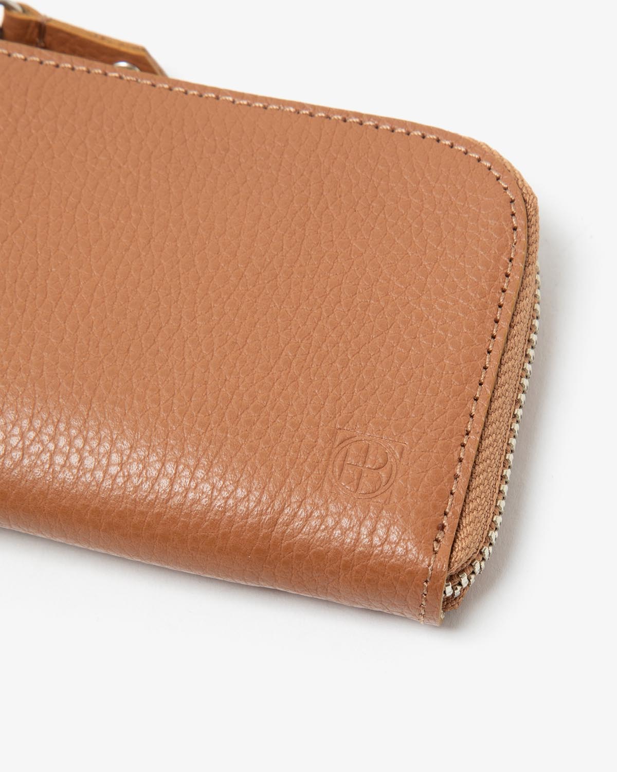 ZIP WALLET SHRINK COW LEATHER