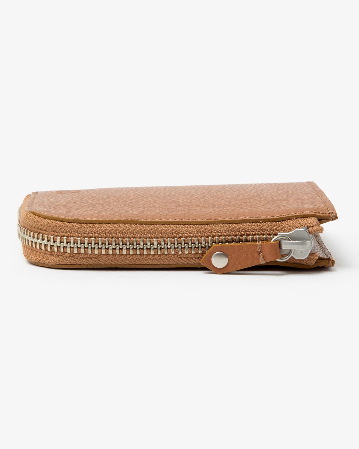 ZIP WALLET SHRINK COW LEATHER