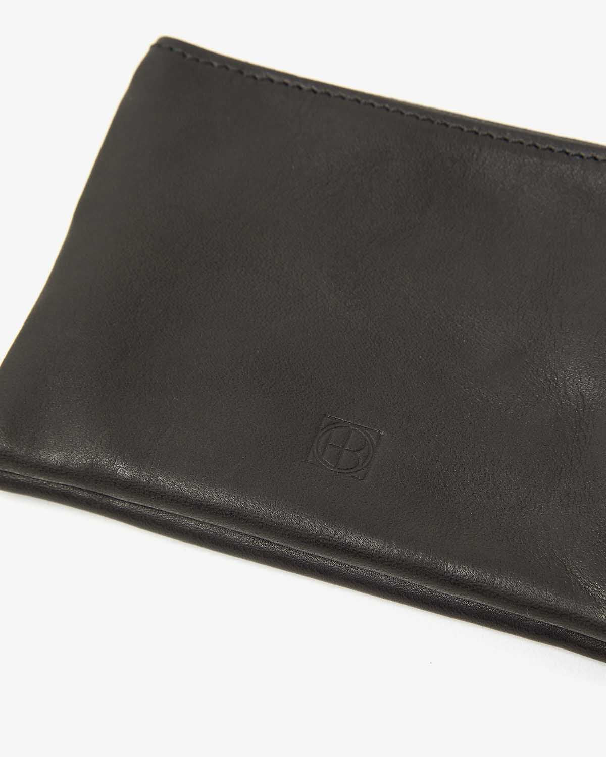 PARTITION ZIP MINI POUCH HORSE LEATHER