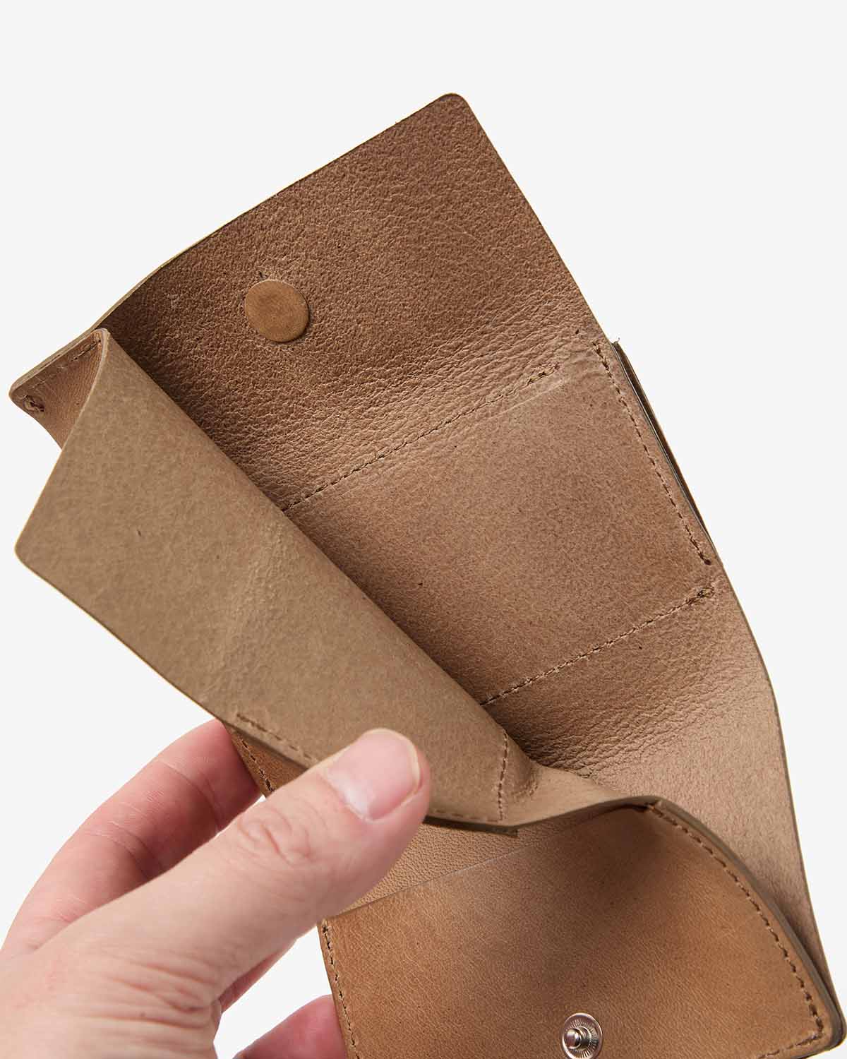 COMPACT WALLET HORSE LEATHER