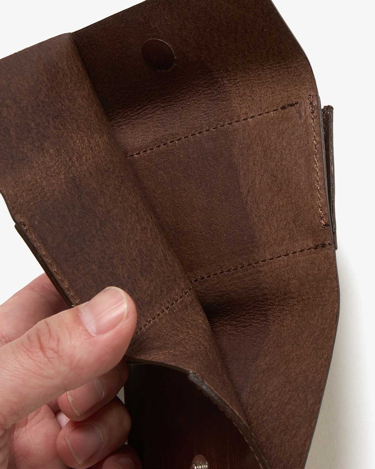 COMPACT WALLET HORSE LEATHER