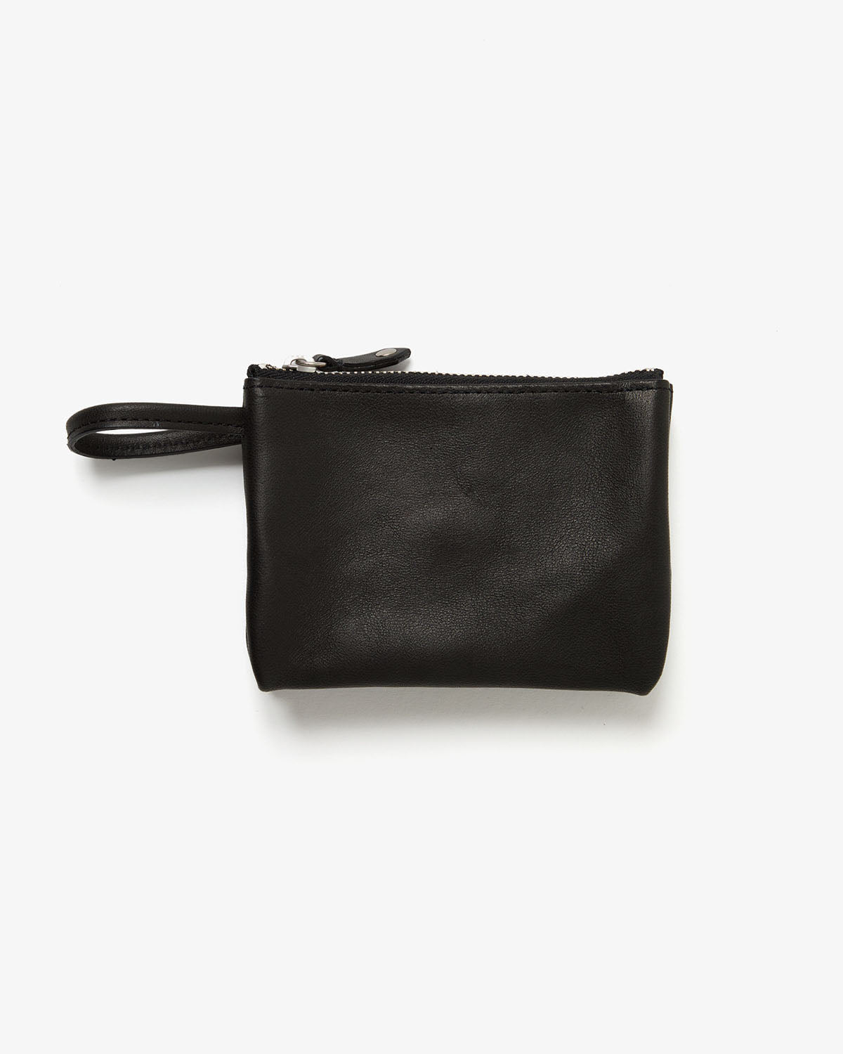 PARTITION ZIP MINI POUCH HORSE LEATHER