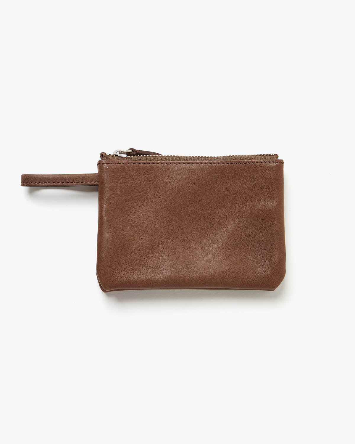 PARTITION ZIP MINI POUCH HORSE LEATHER