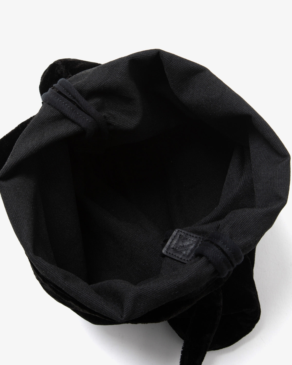 VELVET FLAP SHOULDER BAG