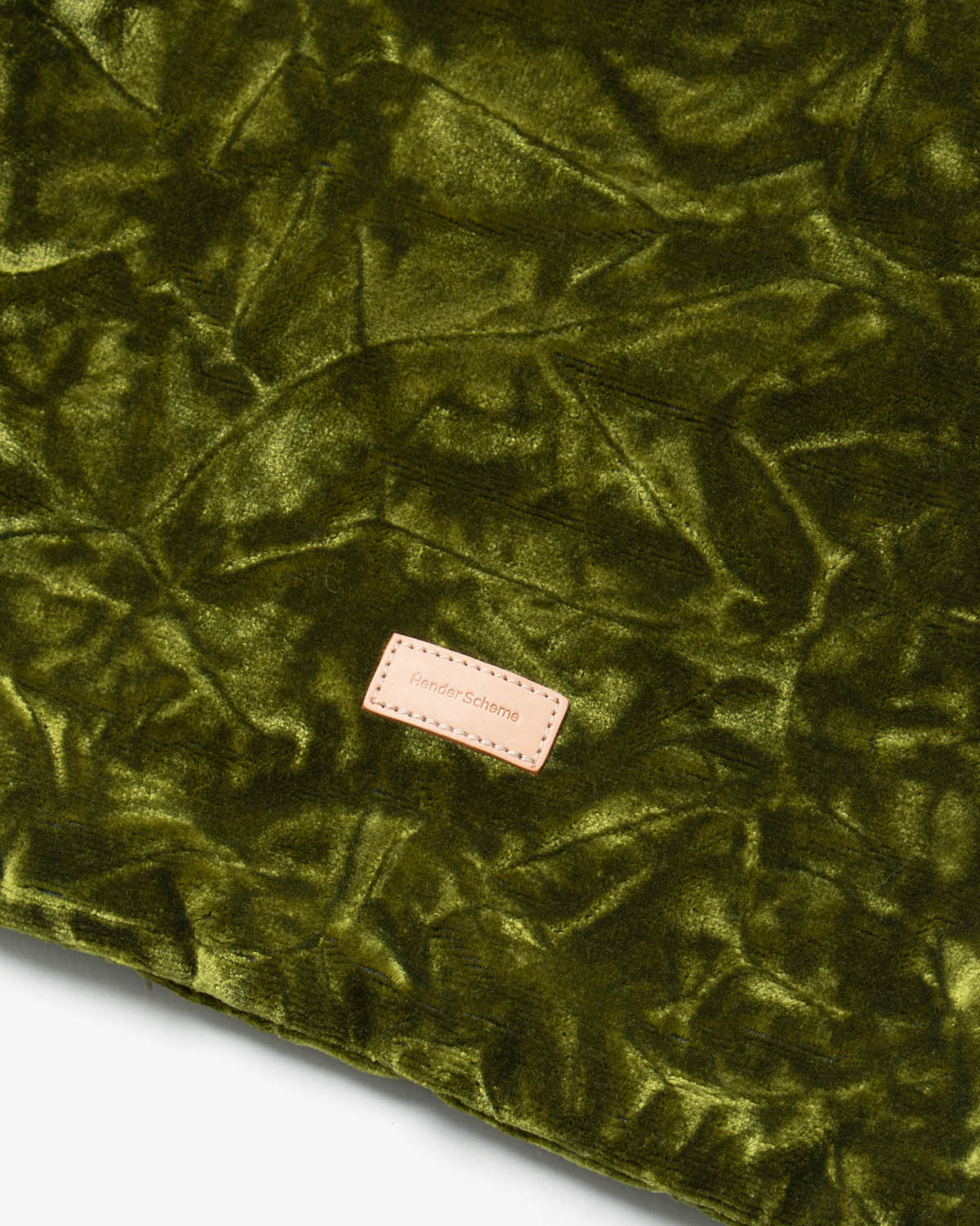VELVET FLAP SHOULDER BAG