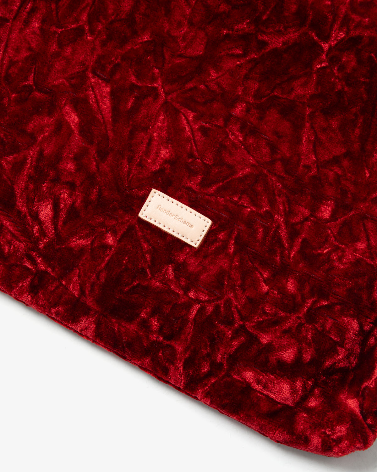 VELVET FLAP SHOULDER BAG