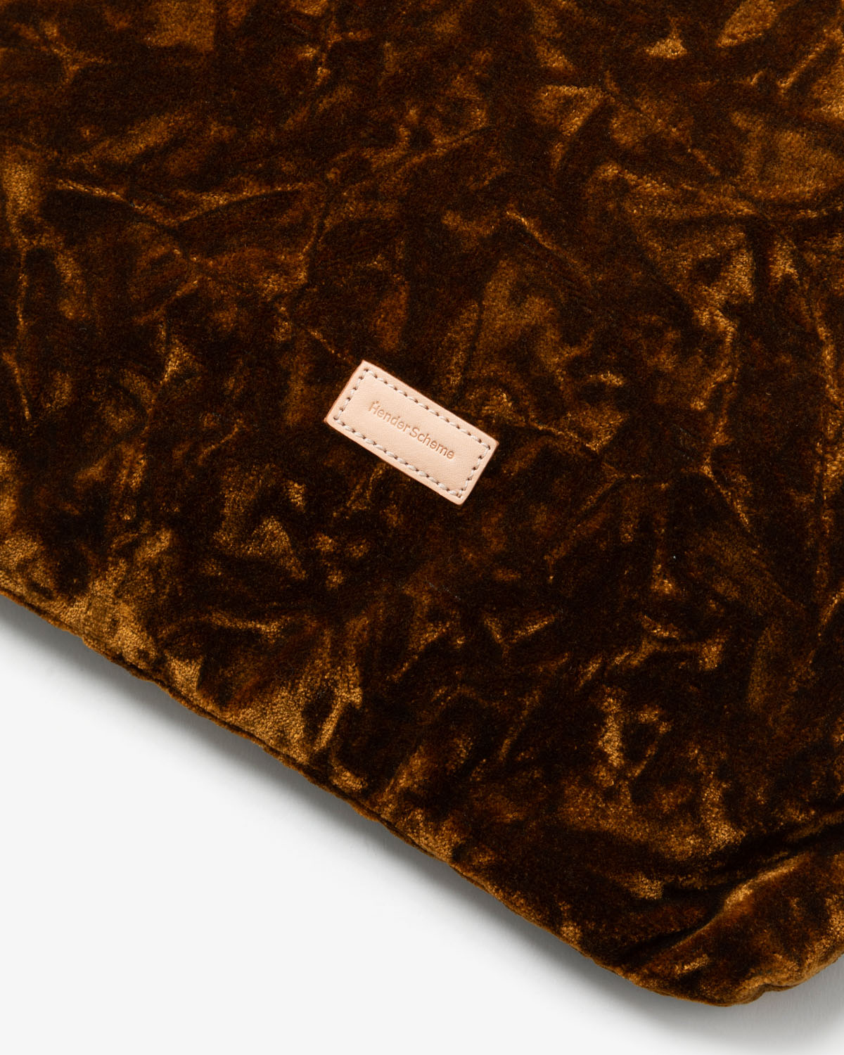 VELVET FLAP SHOULDER BAG