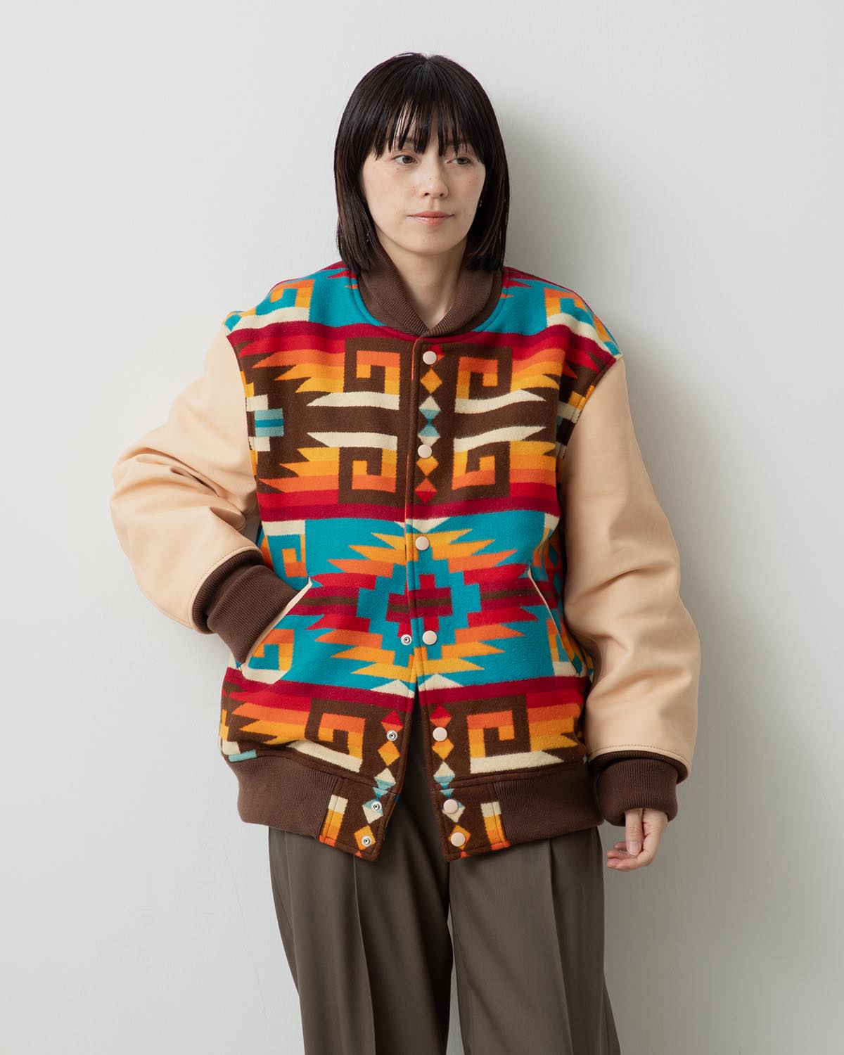 × PENDLETON STADIUM JUMPER