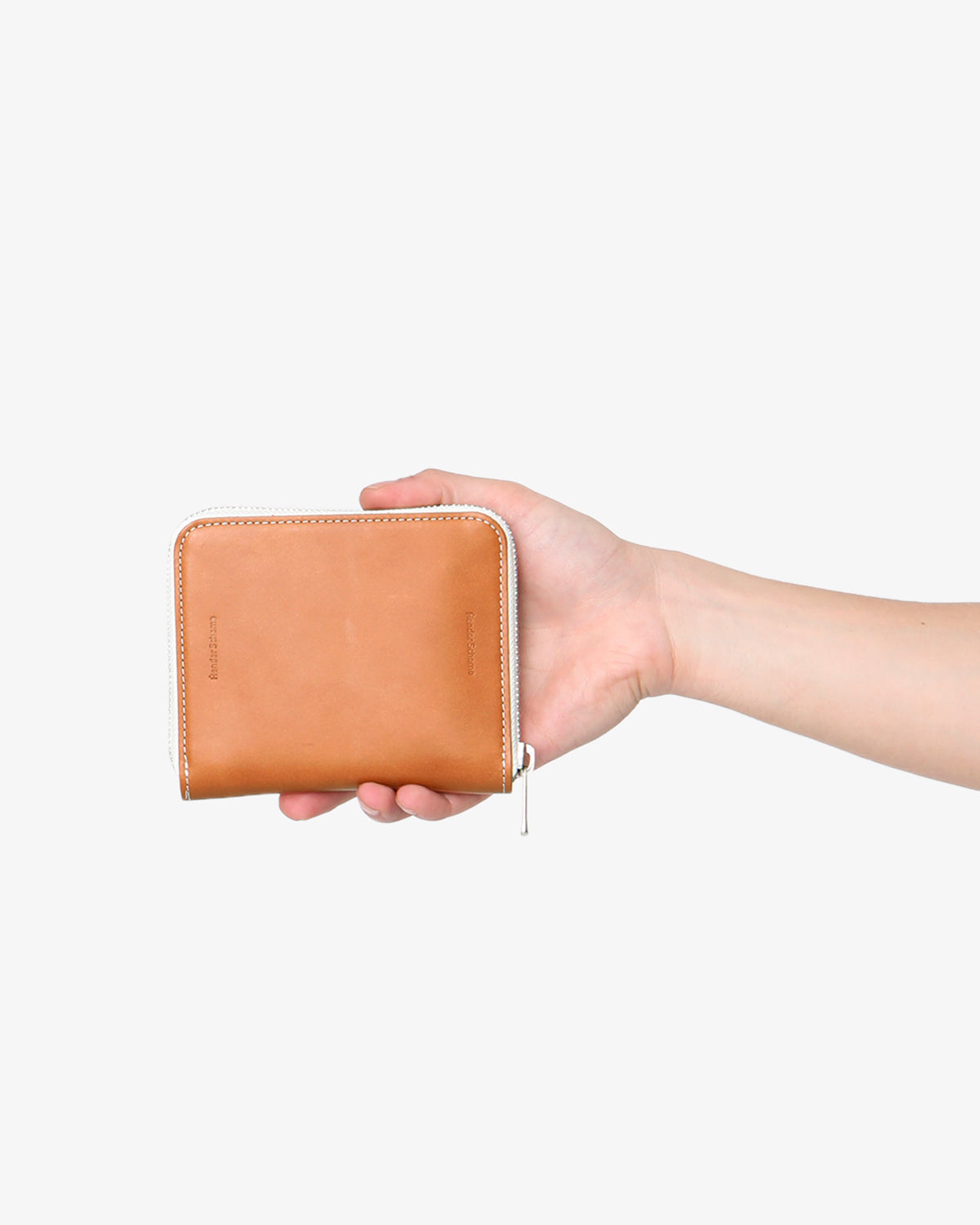 SQUARE ZIP PURSE