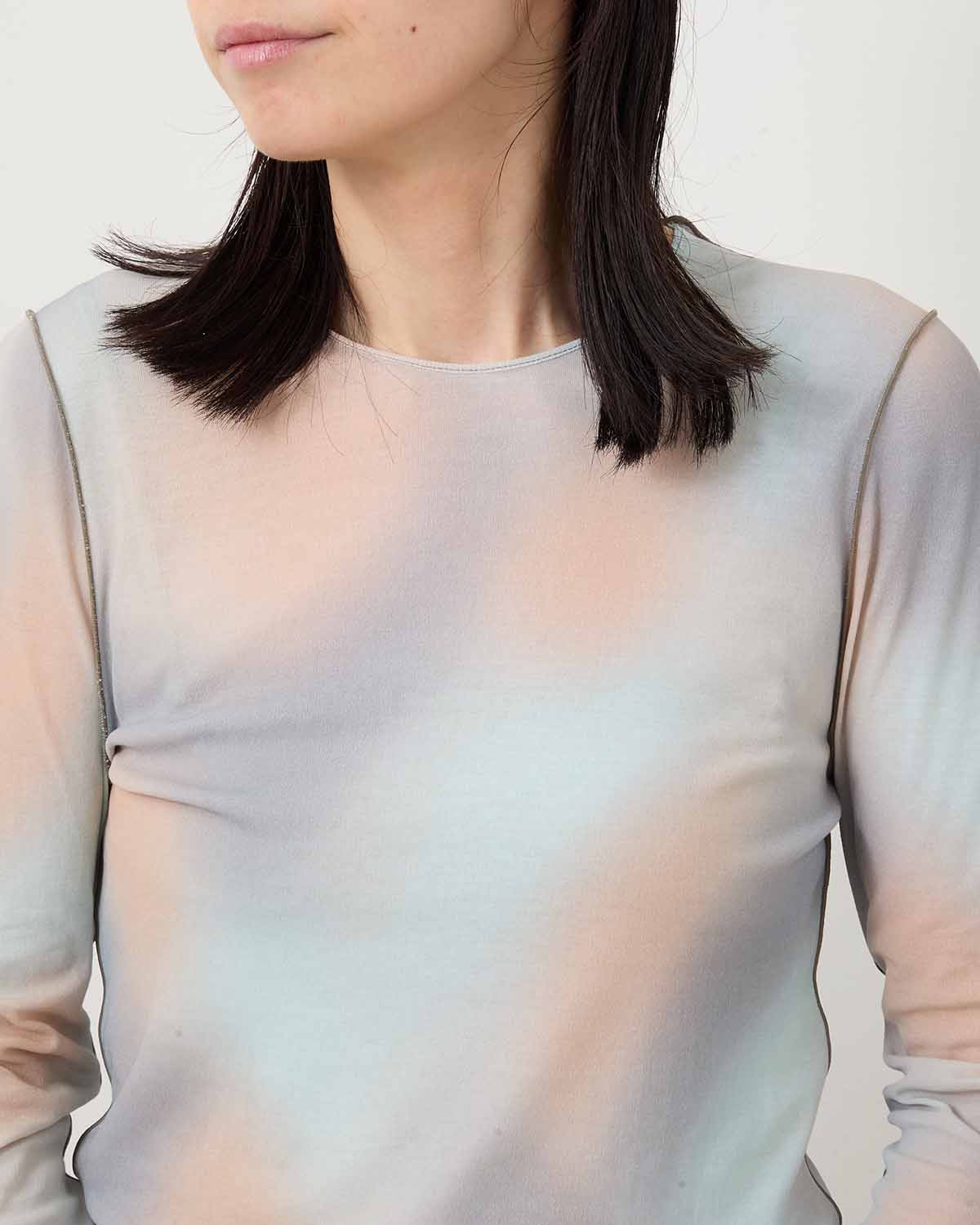 BLUR-PAINTED PRINT RIB LS PO for COVERCHORD