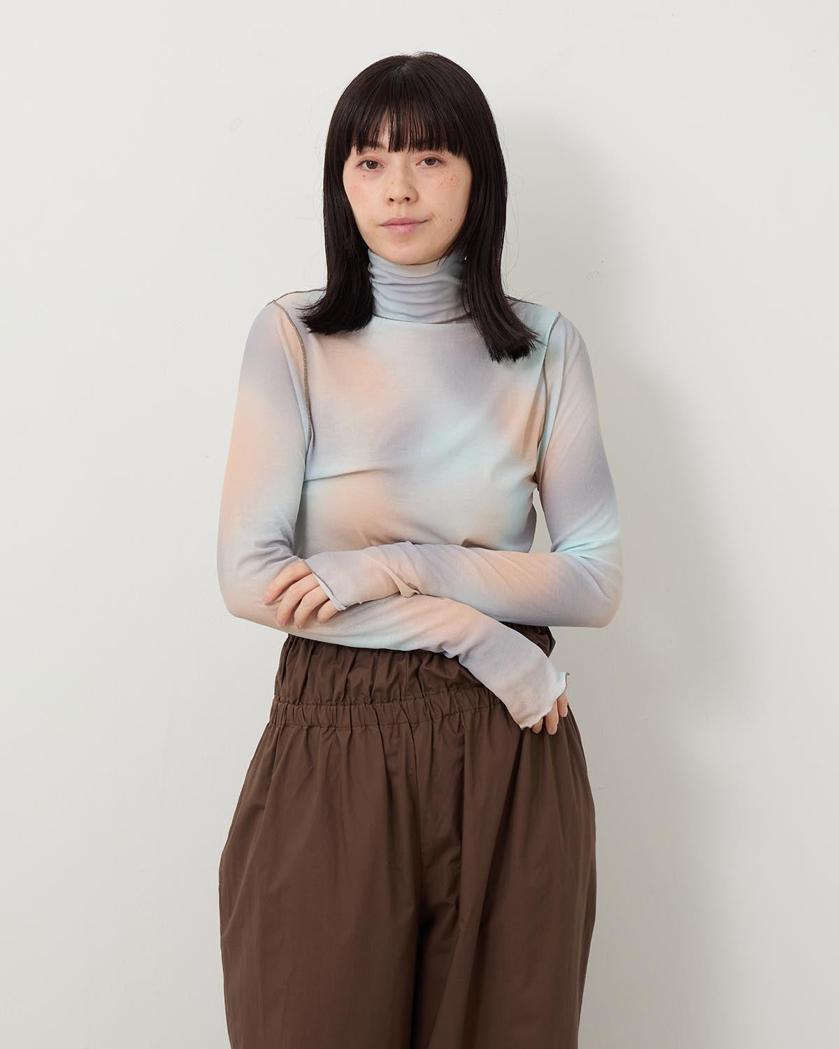 BLUR-PAINTED PRINT RIB HN PO for COVERCHORD