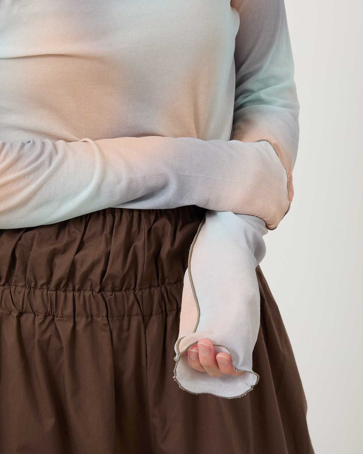 BLUR-PAINTED PRINT RIB HN PO for COVERCHORD