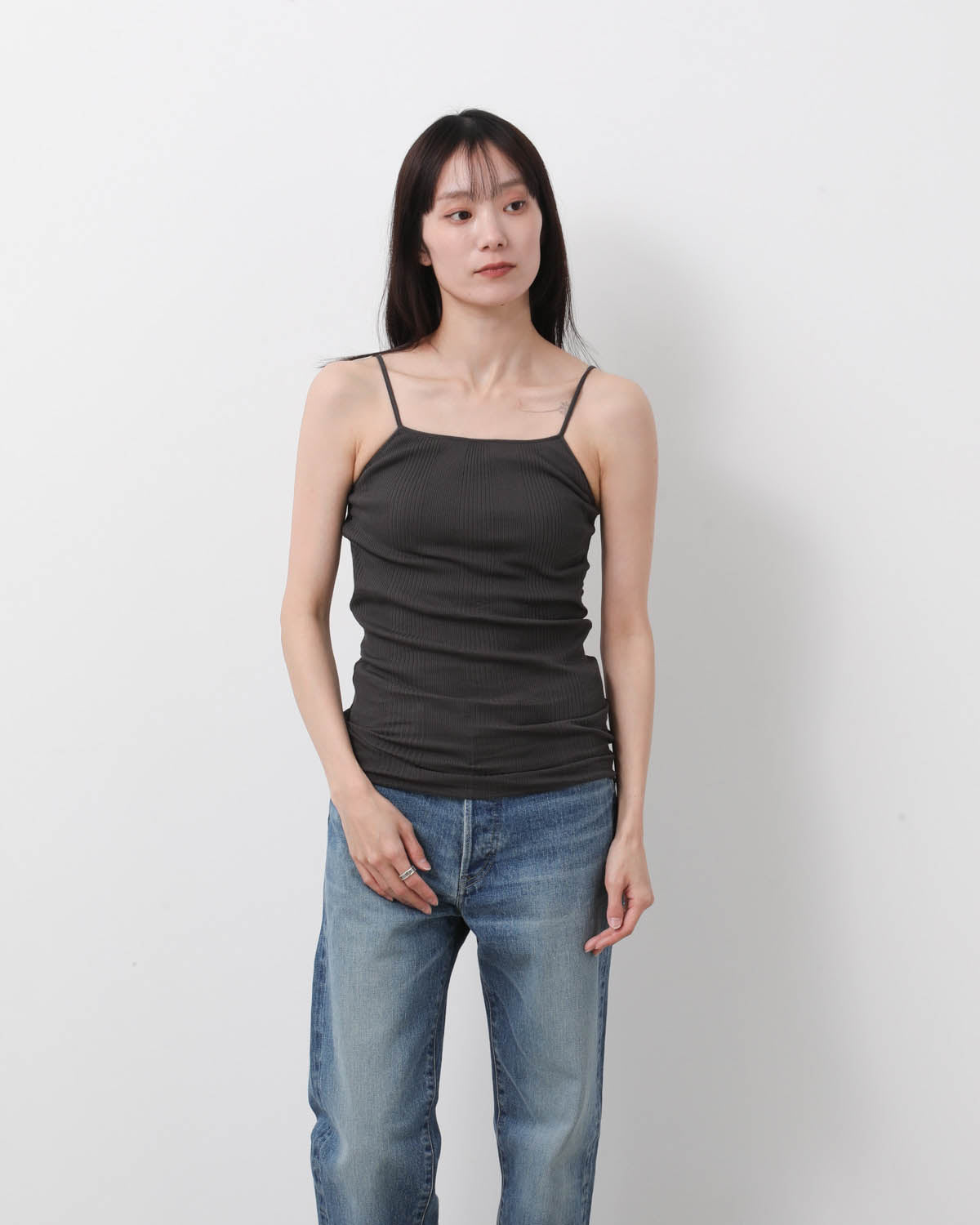 RANDOM RIB OPEN BACK CAMI