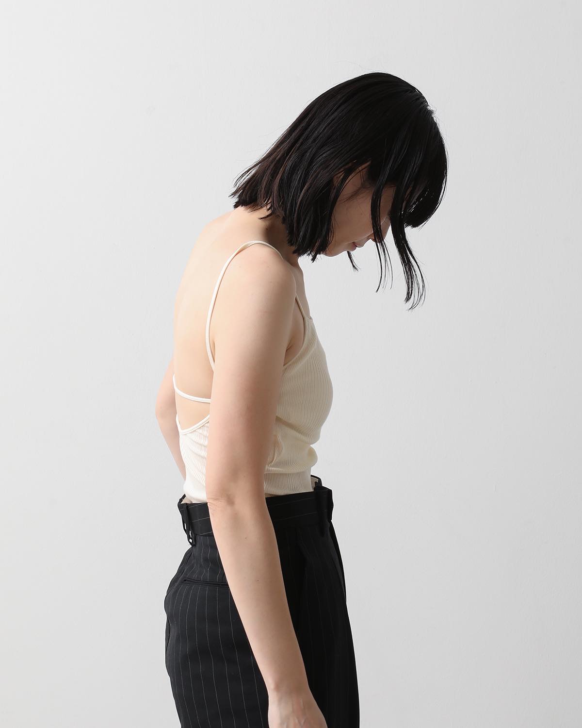 RANDOM RIB OPEN BACK CAMI