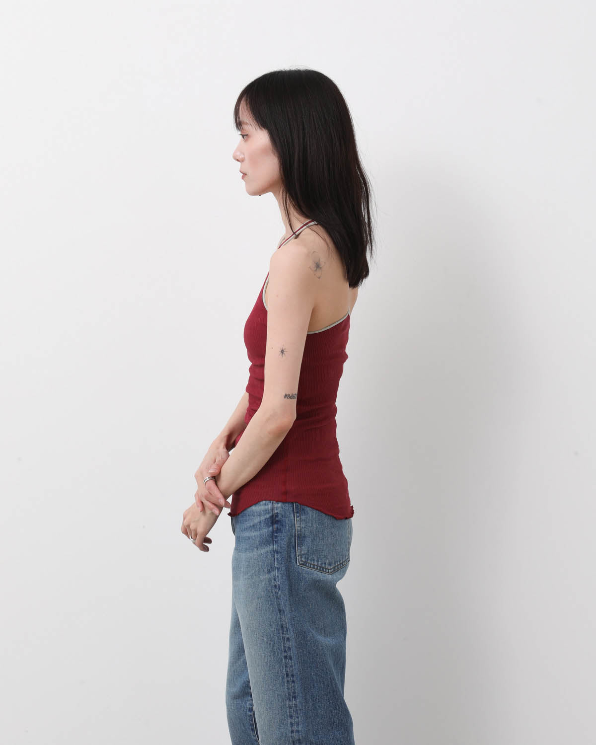 TWIST COTTON ASYM BRA TT