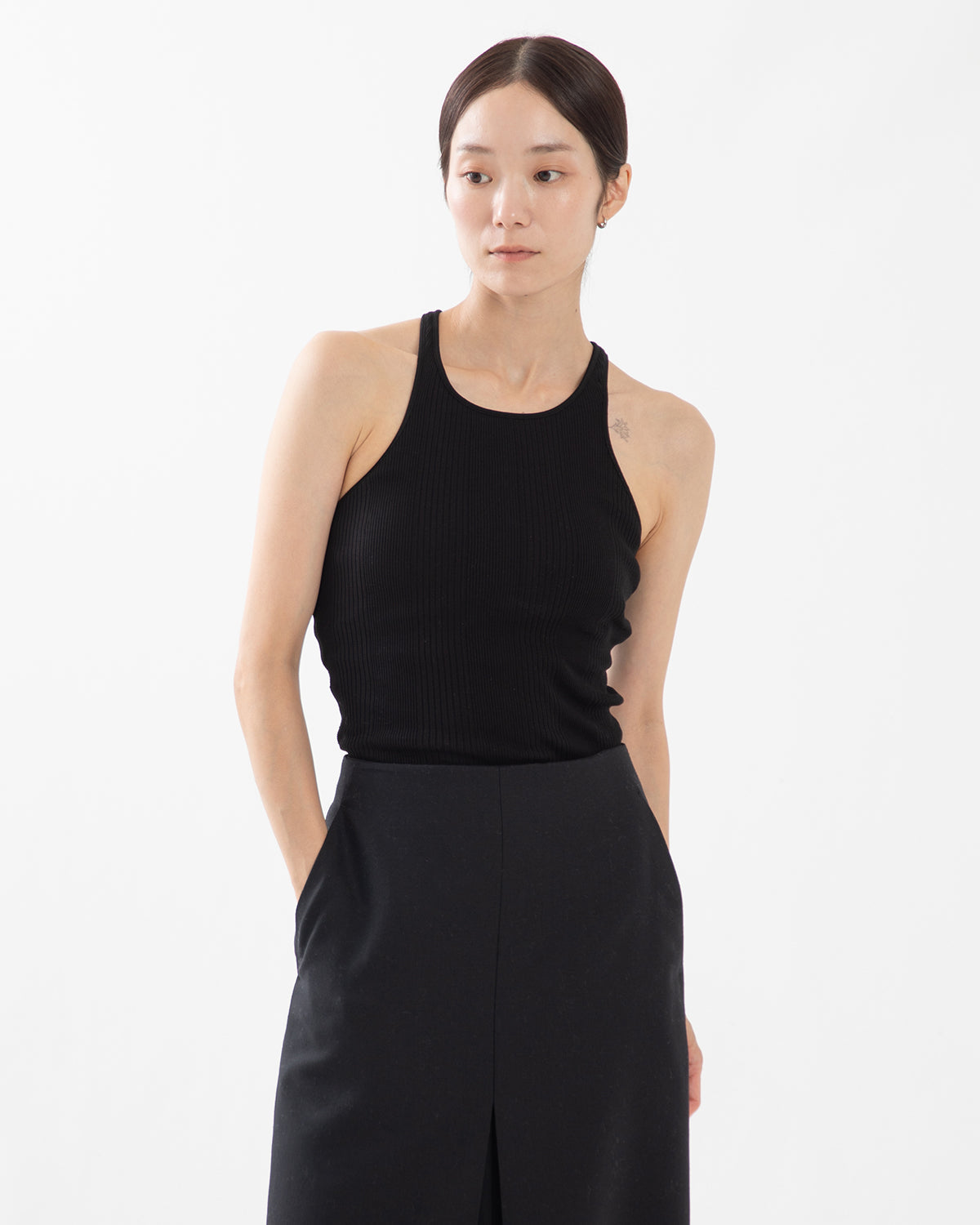 RANDOM RIB AMESLE BRA TANKTOP