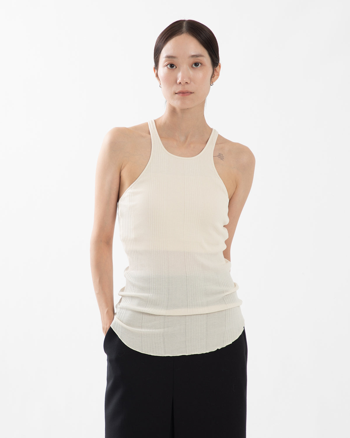 RANDOM RIB AMESLE BRA TANKTOP