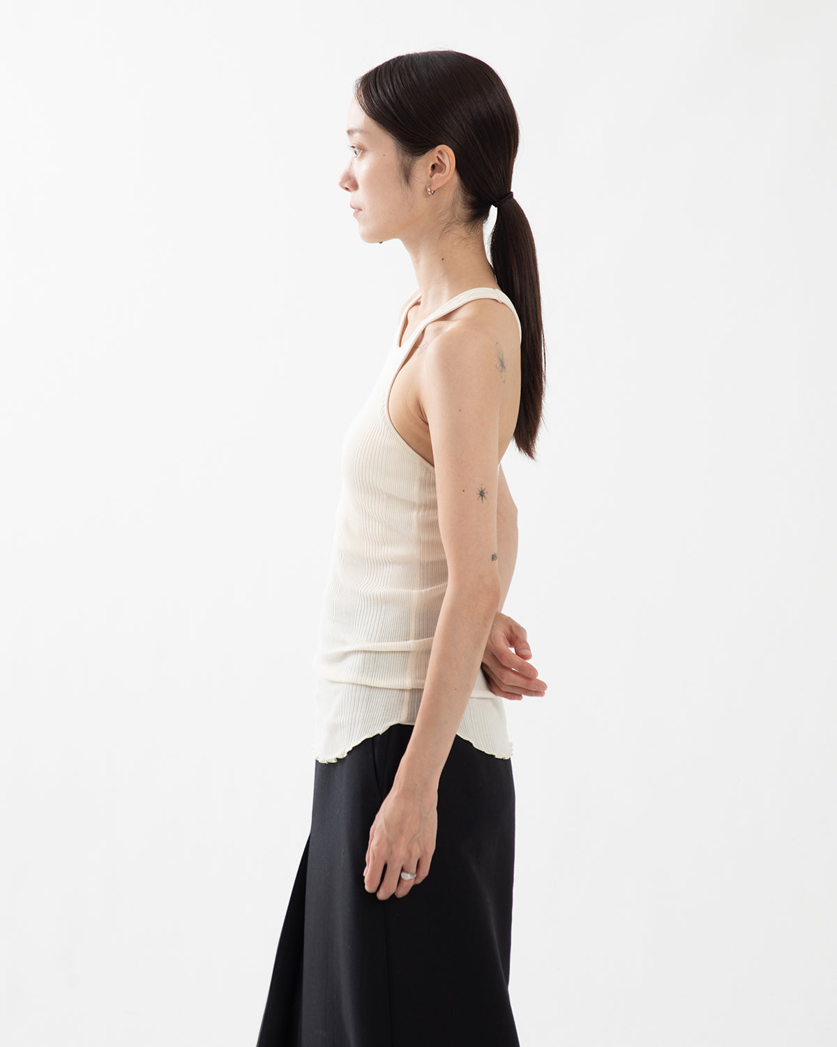RANDOM RIB AMESLE BRA TANKTOP